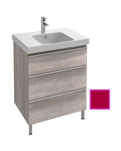 Тумба малиновый глянец 67 см Jacob Delafon Odeon Up EB992-R3