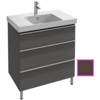 Тумба ледяной коричневый глянец 77 см Jacob Delafon Odeon Up EB993-N23