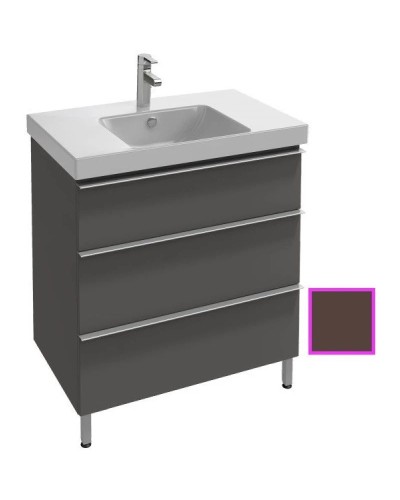 Тумба ледяной коричневый глянец 77 см Jacob Delafon Odeon Up EB993-N23