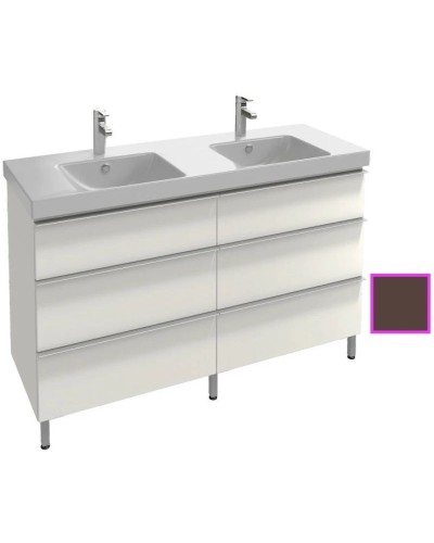 Тумба ледяной коричневый глянец 136,6 см Jacob Delafon Odeon Up EB996-N23