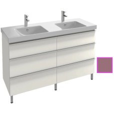 Тумба нежно-розовый матовый 136,6 см Jacob Delafon Odeon Up EB996-M71