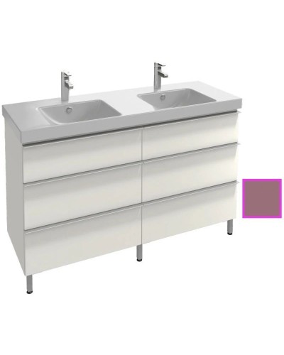 Тумба нежно-розовый матовый 136,6 см Jacob Delafon Odeon Up EB996-M71