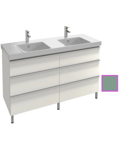 Тумба оливковый глянец 136,6 см Jacob Delafon Odeon Up EB996-G95