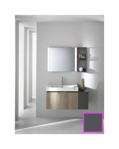 Тумба серый антрацит глянец 79 см Jacob Delafon Reve EB1131-442