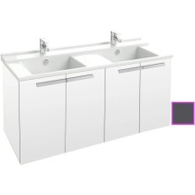 Тумба серый антрацит 117 см Jacob Delafon Struktura EB1283-N14