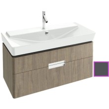 Тумба серый антрацит глянец 97,3 см Jacob Delafon Reve EB1136-442