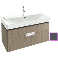 Тумба серый антрацит глянец 97,3 см Jacob Delafon Reve EB1136-442