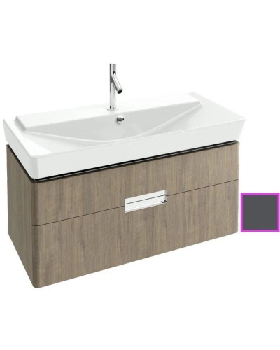 Тумба серый антрацит глянец 97,3 см Jacob Delafon Reve EB1136-442