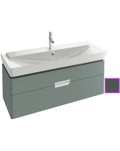 Тумба серый антрацит глянец 117,3 см Jacob Delafon Reve EB1137-442