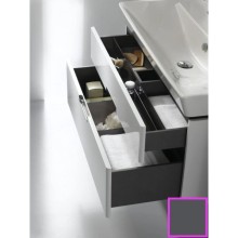 Тумба серый антрацит глянец 97,3 см Jacob Delafon Reve EB1132-442