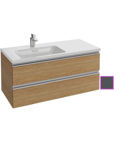 Тумба серый антрацит глянец 100 см Jacob Delafon Vox EB2025-RA-442