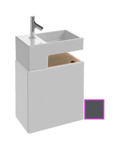 Тумба серый антрацит матовый 49,5 см Jacob Delafon Terrace EB1186-M53