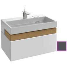 Тумба серый антрацит глянец 80 см Jacob Delafon Terrace EB1186-442