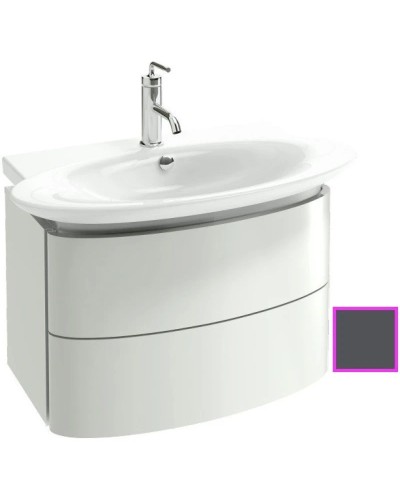 Тумба серый антрацит глянец 66 см Jacob Delafon Presquile EB1103-442