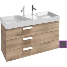 Тумба серый антрацит 119,5 см Jacob Delafon Rythmik EB1311-N14