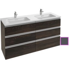 Тумба серый антрацит глянец 140 см Jacob Delafon Vox EB2040-RA-442