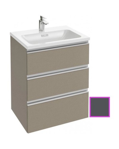 Тумба серый антрацит глянец 60 см Jacob Delafon Vox EB2050-RA-442