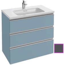 Тумба серый антрацит глянец 80 см Jacob Delafon Vox EB2048-RA-442