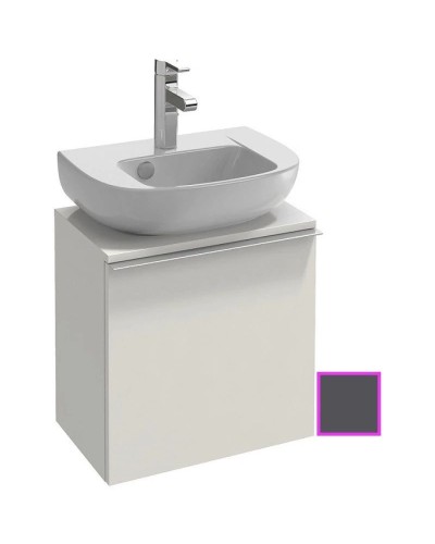 Тумба серый антрацит 45,2 см шарниры слева Jacob Delafon Odeon Up EB999G-N14