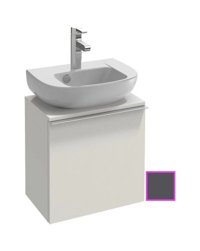 Тумба серый антрацит 45,2 см шарниры справа Jacob Delafon Odeon Up EB999D-N14