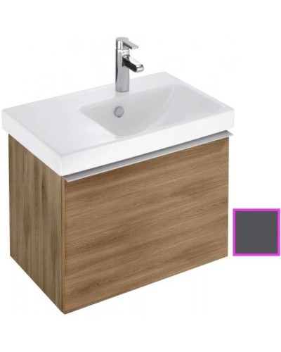 Тумба серый антрацит глянец 62 см Jacob Delafon Odeon Up EB886-442