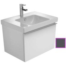 Тумба серый антрацит глянец 67 см Jacob Delafon Odeon Up EB860-442