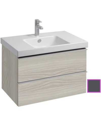 Тумба серый антрацит глянец 77 см Jacob Delafon Odeon Up EB895-442