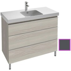 Тумба серый антрацит глянец 102 см Jacob Delafon Odeon Up EB994-442