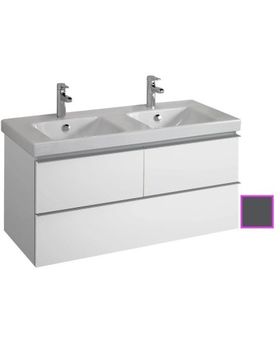 Тумба серый антрацит глянец 117 см Jacob Delafon Odeon Up EB892-442