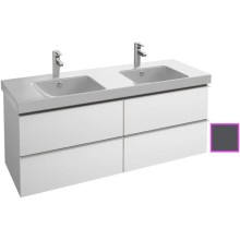 Тумба серый антрацит глянец 136,6 см Jacob Delafon Odeon Up EB997-442