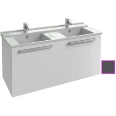 Тумба серый антрацит 117 см Jacob Delafon Struktura EB1287-N14