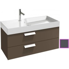 Тумба серый антрацит глянец 99,5 см Jacob Delafon Rythmik EB1304-442