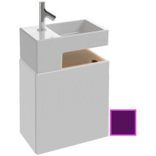 Тумба сливовый глянец 49,5 см шариниры слева Jacob Delafon Terrace EB1178-F26