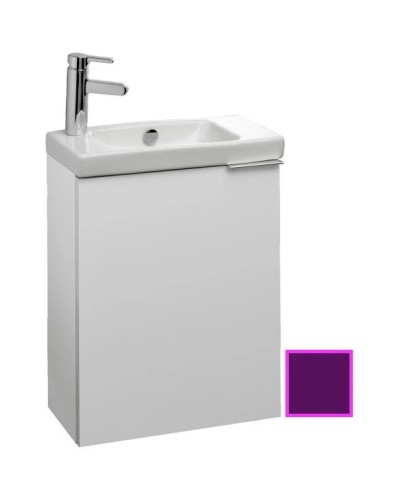 Тумба сливовый глянец с реверсивной дверцей 48,5 см Jacob Delafon Odeon Up EB863-F26