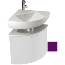 Угловая тумба сливовый глянец 67,9 см Jacob Delafon Odeon Up EB864-F26