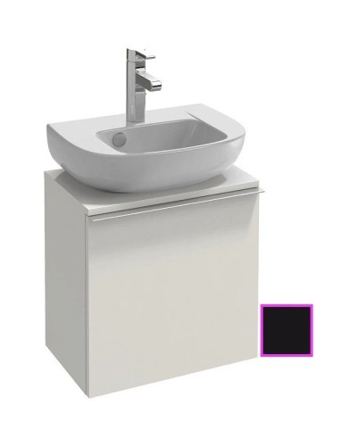 Тумба черный глянец 45,2 см шарниры справа Jacob Delafon Odeon Up EB999D-274