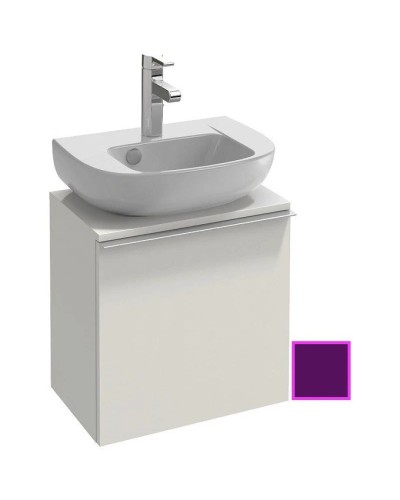 Тумба сливовый глянец 45,2 см шарниры справа Jacob Delafon Odeon Up EB999D-F26