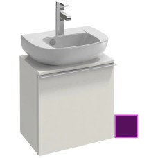 Тумба сливовый глянец 45,2 см шарниры слева Jacob Delafon Odeon Up EB999G-F26