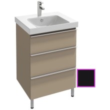 Тумба черный глянец 57 см Jacob Delafon Odeon Up EB990-274