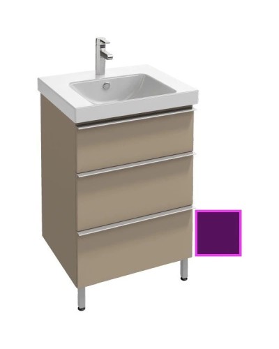 Тумба сливовый глянец 57 см Jacob Delafon Odeon Up EB990-F26