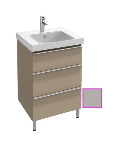 Тумба серый титан глянец 57 см Jacob Delafon Odeon Up EB990-N21