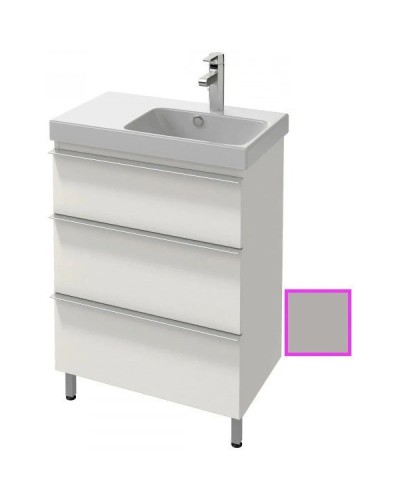 Тумба серый титан глянец 62 см Jacob Delafon Odeon Up EB991D-N21