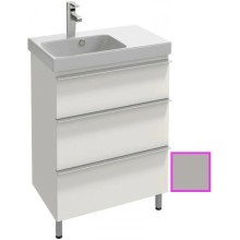 Тумба серый титан глянец 62 см Jacob Delafon Odeon Up EB991G-N21