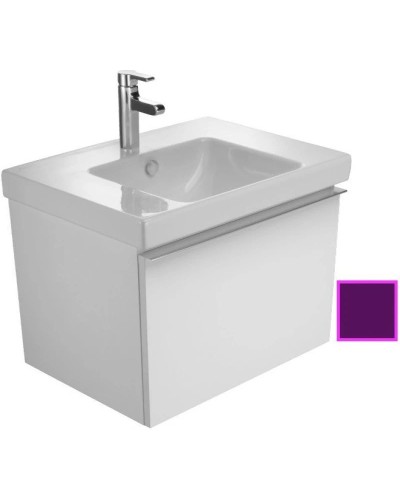 Тумба сливовый глянец 67 см Jacob Delafon Odeon Up EB860-F26