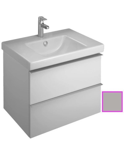 Тумба серый титан глянец 67 см Jacob Delafon Odeon Up EB890-N21