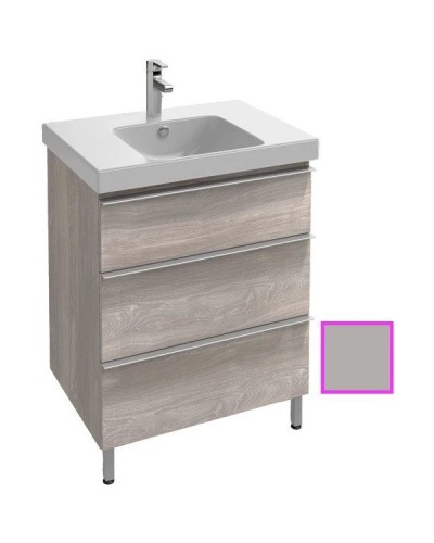 Тумба серый титан глянец 67 см Jacob Delafon Odeon Up EB992-N21