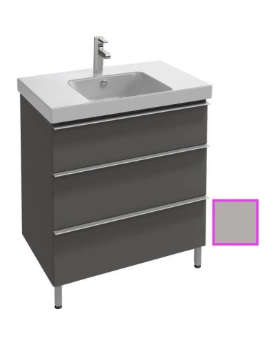 Тумба серый титан глянец 77 см Jacob Delafon Odeon Up EB993-N21