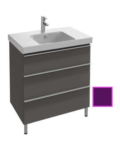 Тумба сливовый глянец 77 см Jacob Delafon Odeon Up EB993-F26