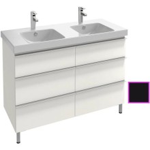 Тумба черный глянец 117 см Jacob Delafon Odeon Up EB995-274