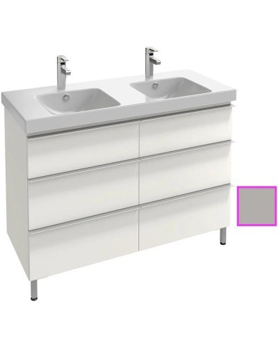 Тумба серый титан глянец 117 см Jacob Delafon Odeon Up EB995-N21